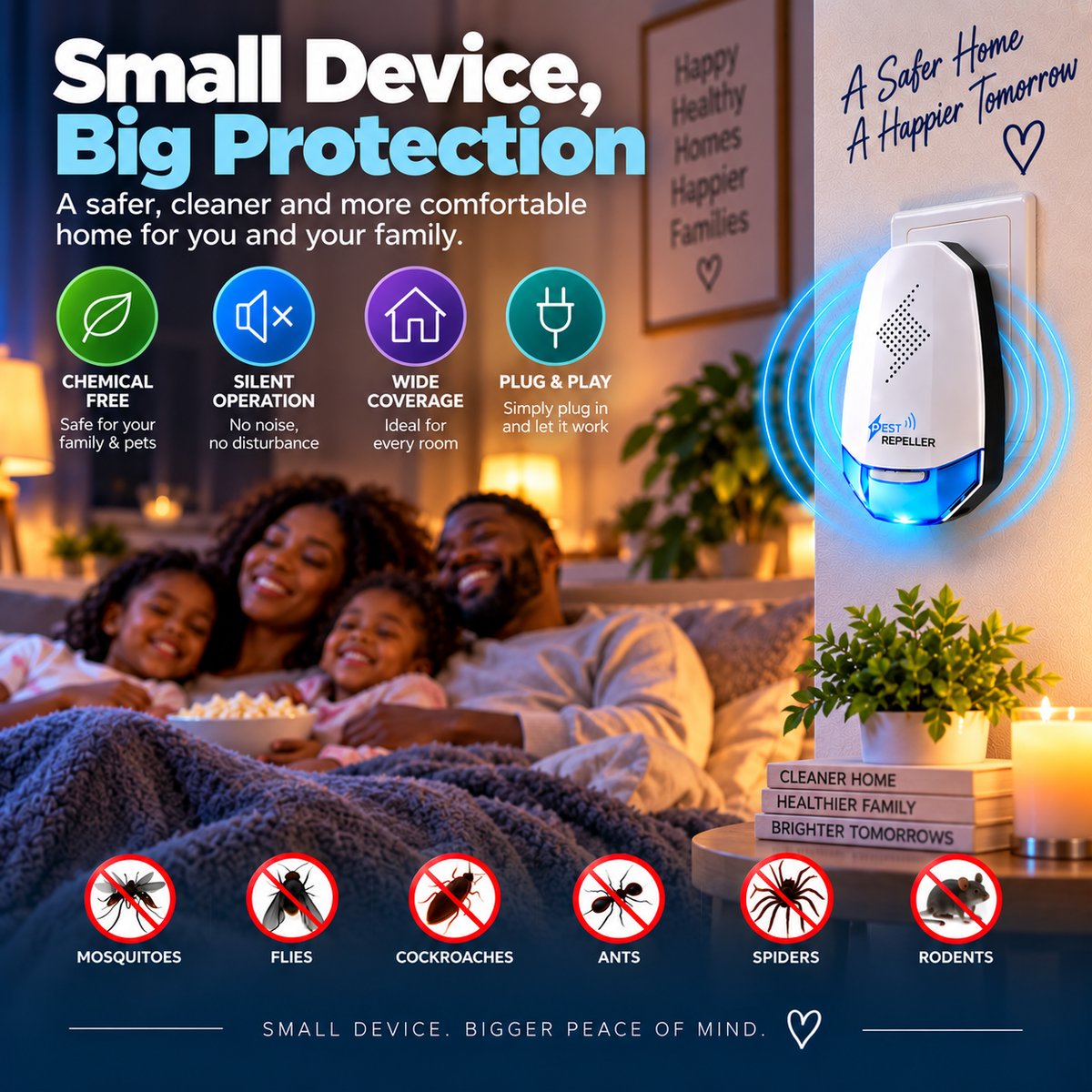 Ultrasonic Mosquito & Insect Repeller