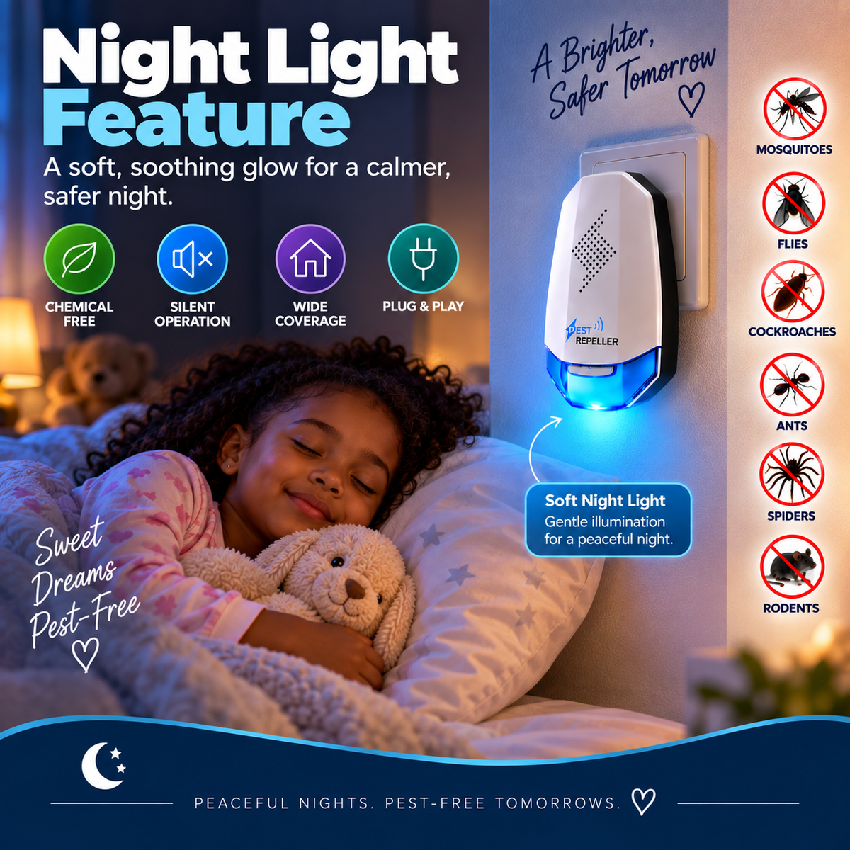 Ultrasonic Mosquito & Insect Repeller