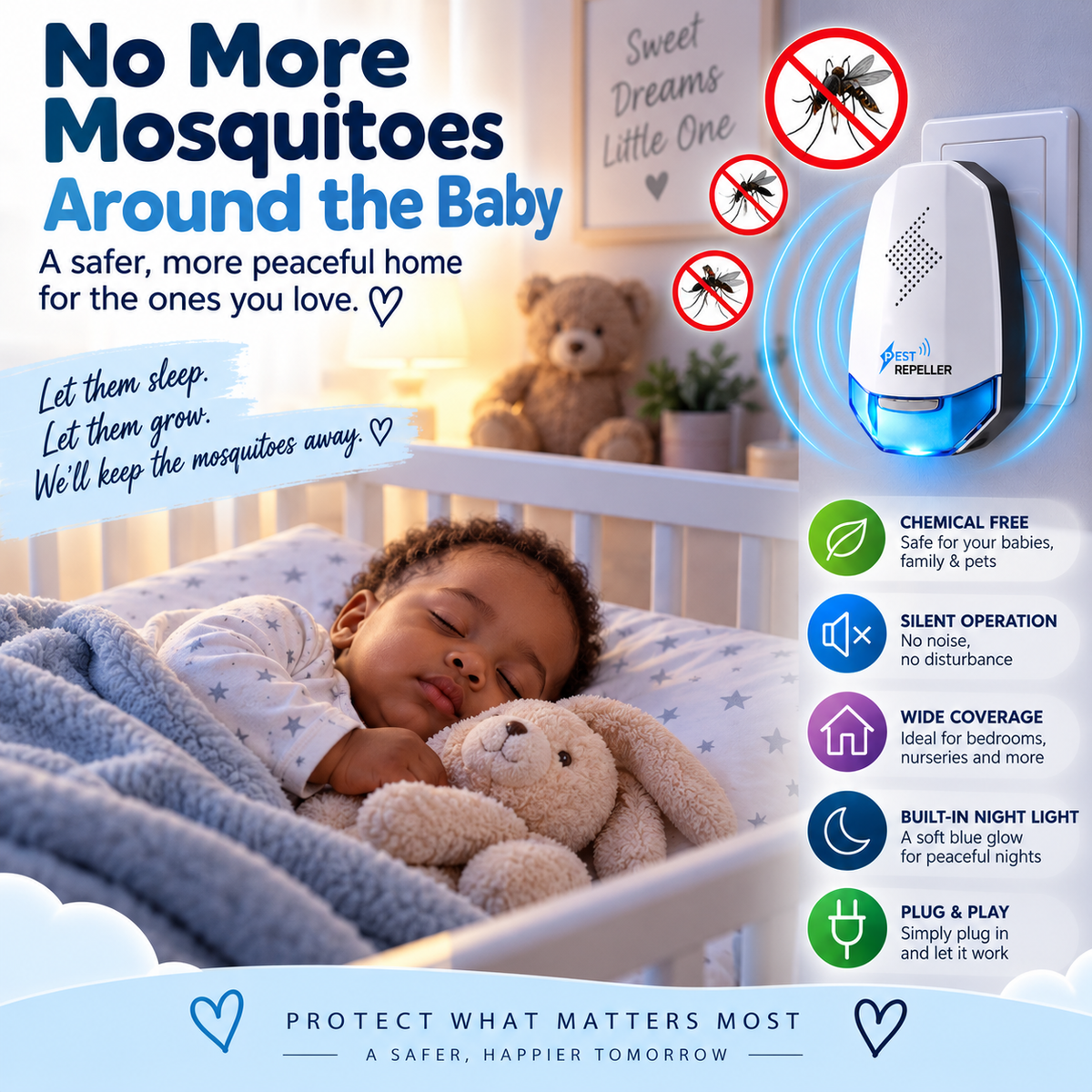 Ultrasonic Mosquito & Insect Repeller