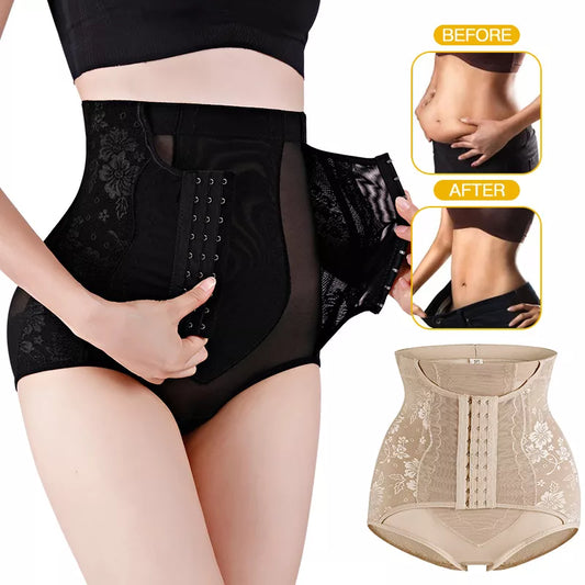 3-Row Hooks Abs Shaping tummy control Body Shaping Girdle