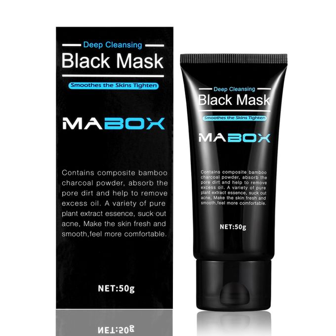 Mabox Acne Pack-Vitamin C Serum, Black Mask And Retinol Cream