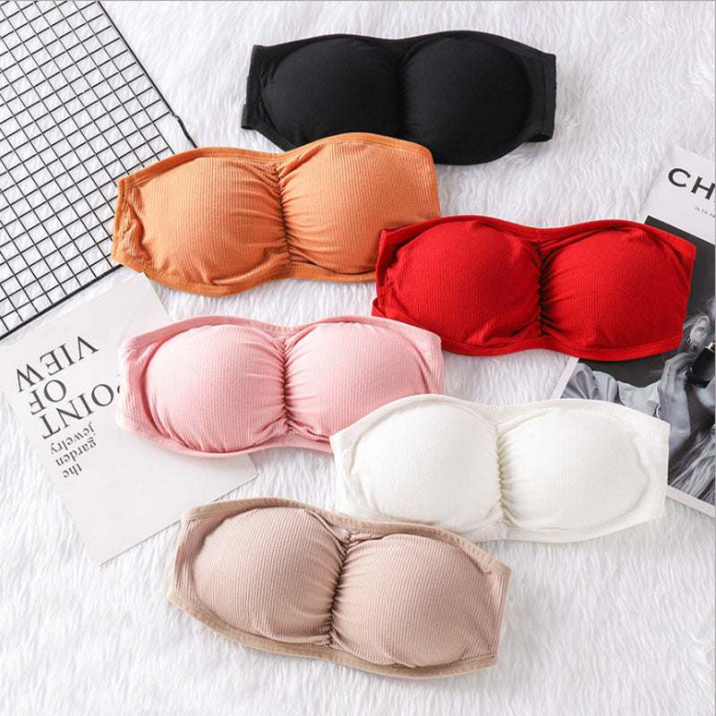 6 Pack Free Size Crop top Push Up Bra