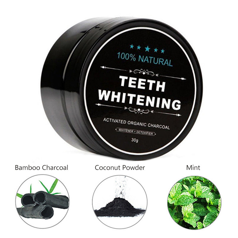 All Natural Activated Charcoal Teeth Whitening Powder
