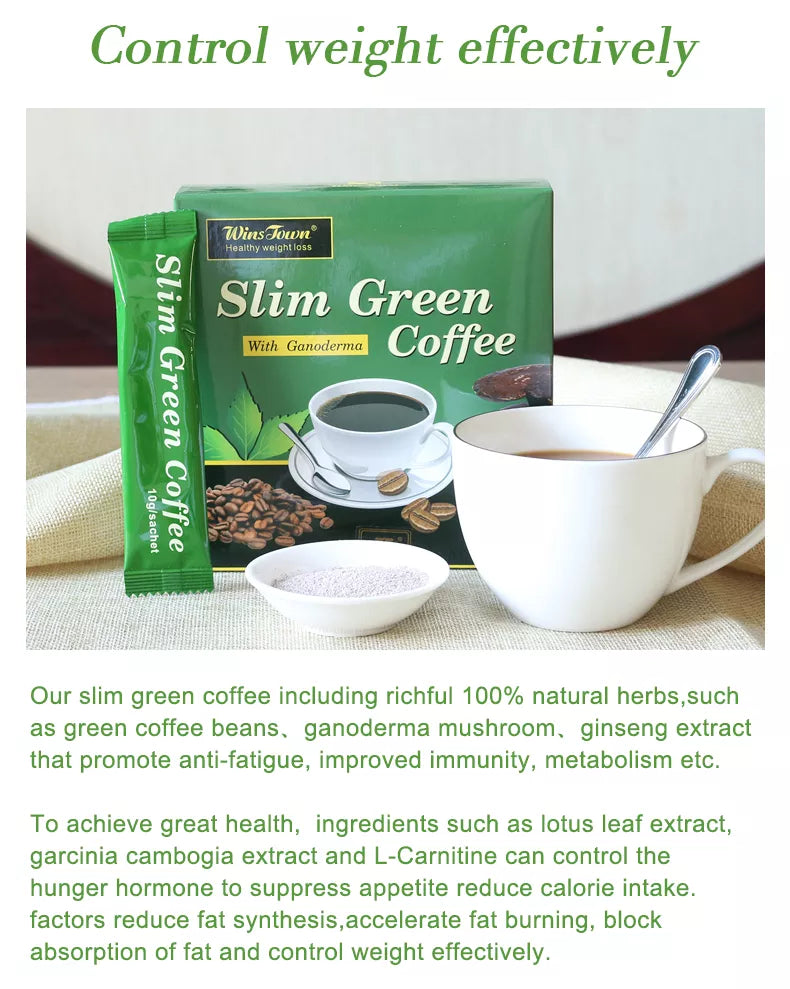 Slim Green Coffee with Ganoderma Weight Loss Coffee atricana