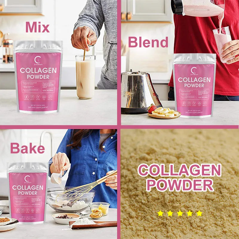 Collagen Powder for the Skin, Hair, Nails and Joints