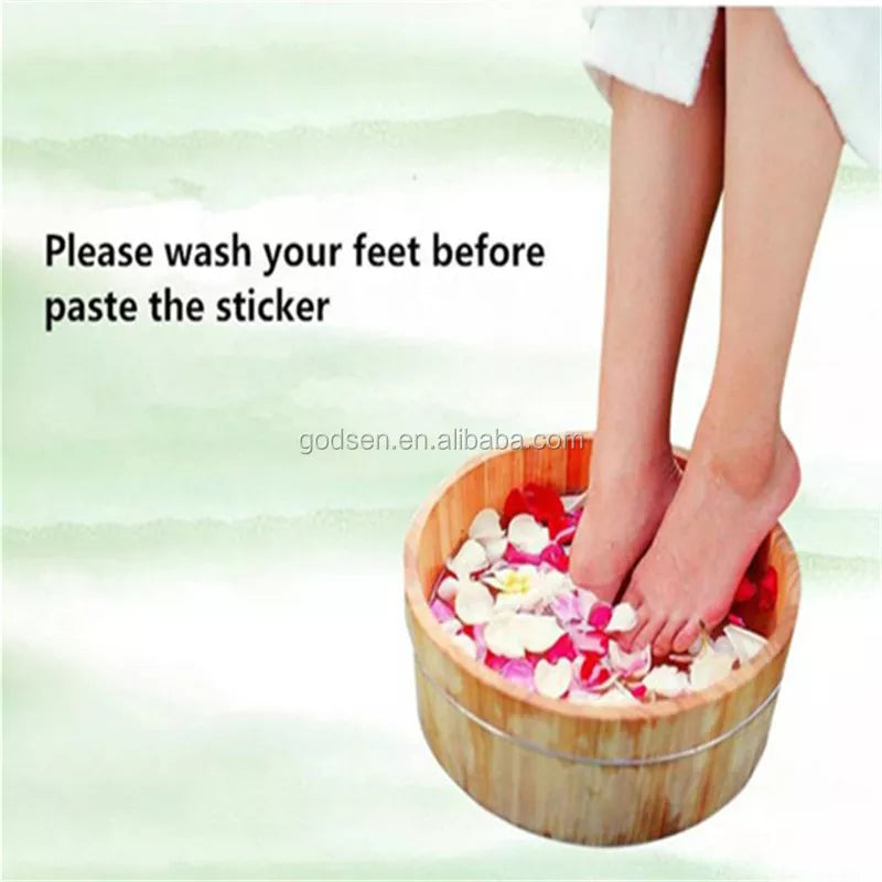 Bamboo detox foot patch Chinese natural foot detox