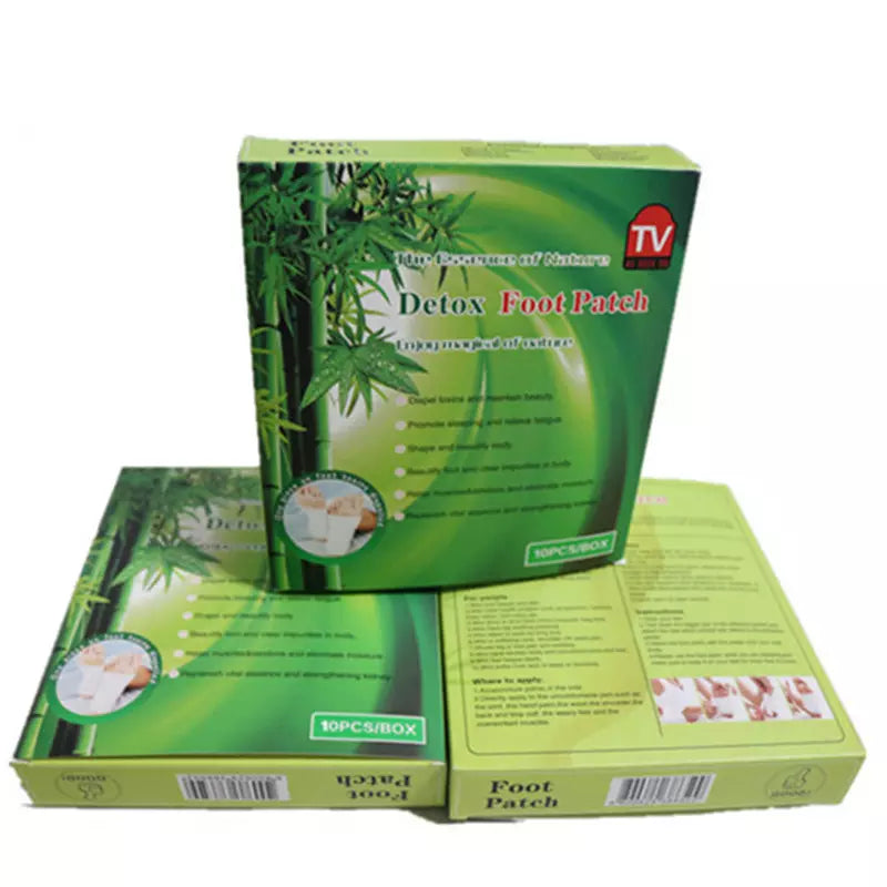 Bamboo detox foot patch Chinese natural foot detox