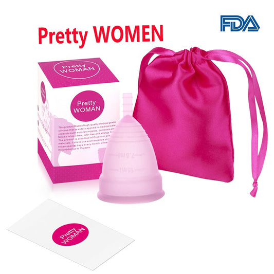 Medical Grade Soft Silicone Reusable Menstrual Cup