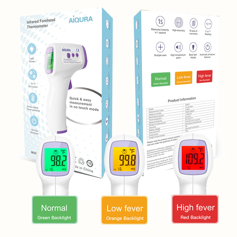 Non Contact Forehead digital Infrared Thermometer