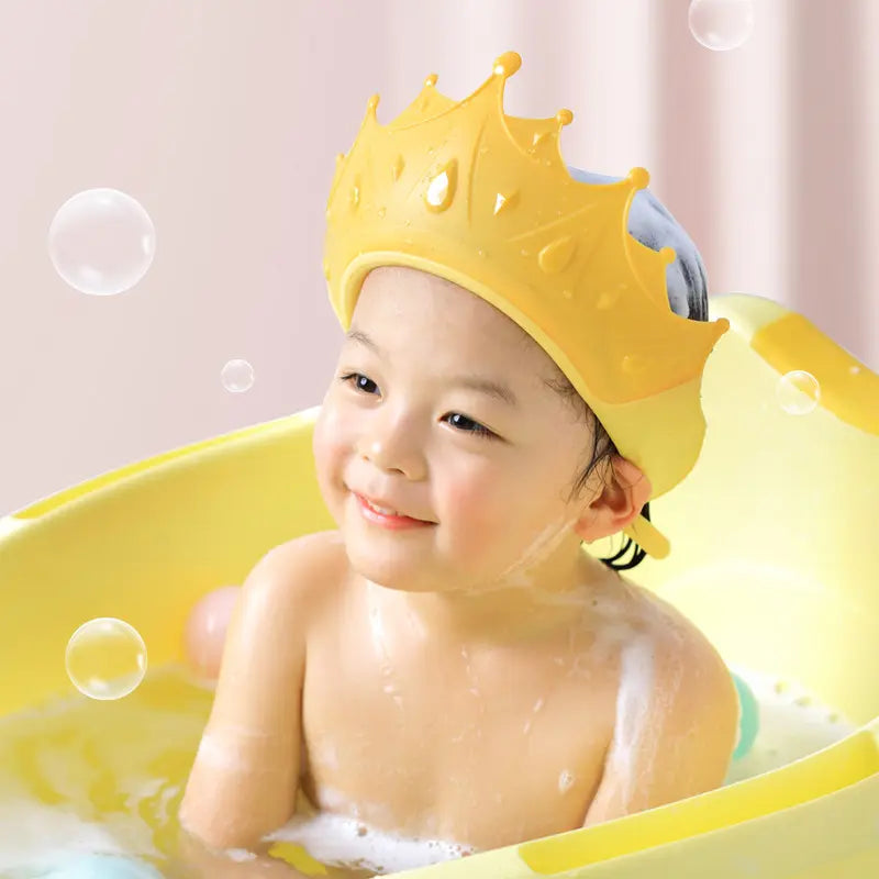 Baby Shower Cap Waterproof Shampoo hat for Children