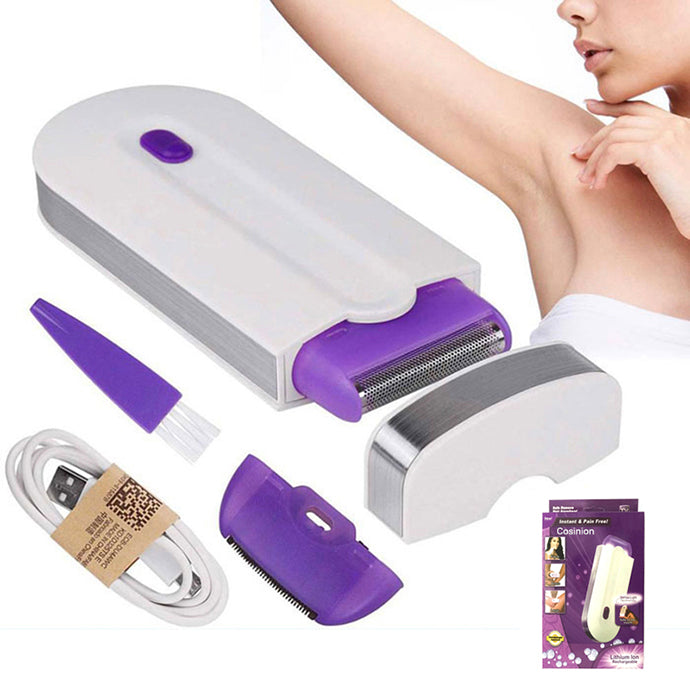 USB Rechargeable  Epilator Shaver Portable Hair Removal Tool Rotary Shaver Body Face Leg Bikini