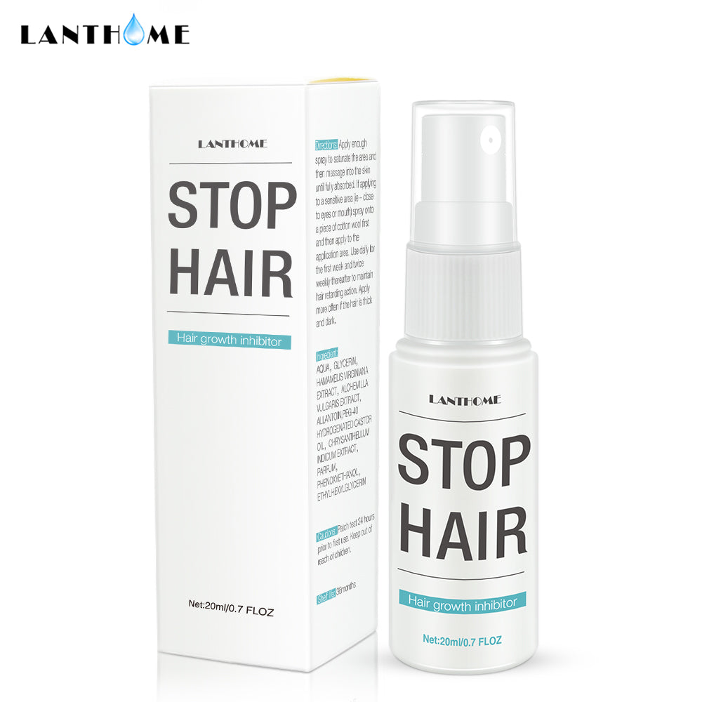 Permanent Painless Hair Growth Inhibitor Spray, Stops Hair Growth